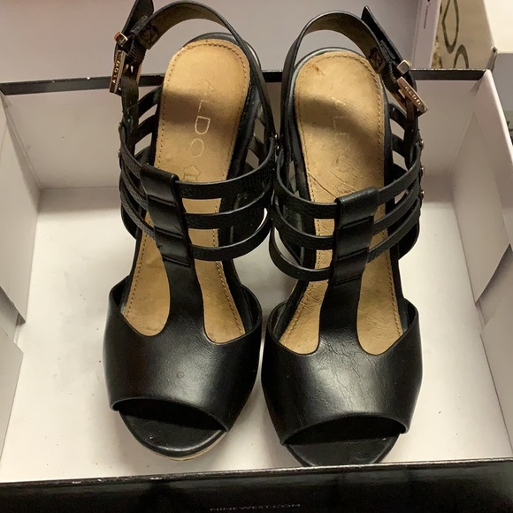 Aldo cork wedges - Picture 2 of 7